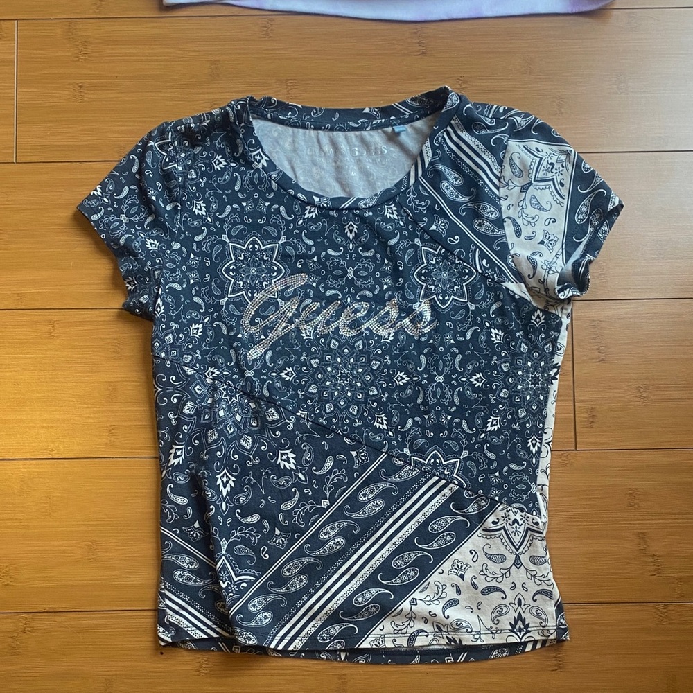 Guess shirt paisley